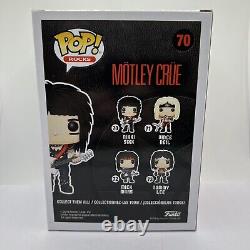 Funko Pop NIKKI SIXX Motley Crue #70 -Vaulted Figure Classic Rock Music