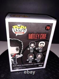 Funko Pop Nikki Sixx Motley Crue Rocks 70 Vaulted Figure Classic Rock Music