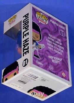 Funko Pop! Purple Haze Jimi Hendrix Rocks #01 Vaulted