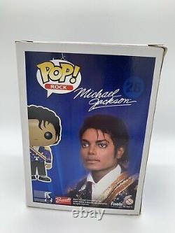 Funko Pop Rock Michael Jackson OG 1984 Grammys Military Diamond RARE Vaulted 26