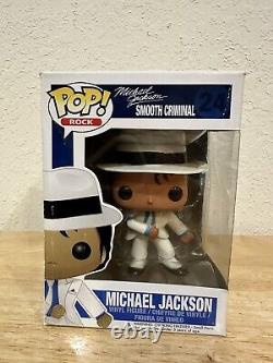 Funko Pop Rock Michael Jackson OG Smooth Criminal RARE Vaulted Common 24