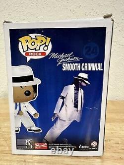 Funko Pop Rock Michael Jackson OG Smooth Criminal RARE Vaulted Common 24