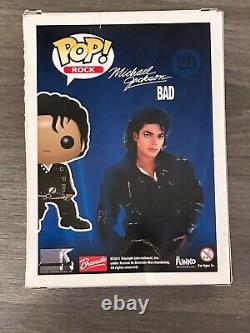 Funko Pop Rock Michael Jackson Vaulted Common 25 Minor Damage