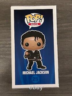 Funko Pop Rock Michael Jackson Vaulted Common 25 Minor Damage