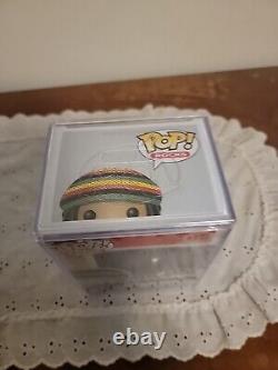 Funko Pop! Rocks #08 Reggae Rasta Bob Marley Vaulted Vintage W Pop Armor