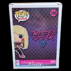 Funko Pop Rocks #294 Twisted Sister Signed By Dee Snider W Inscription JSA COA