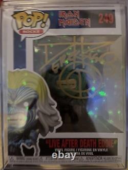 Funko Pop Rocks Iron Maiden Live After Death Eddie #249 Vinyl Figure