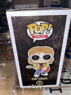 Funko Pop'Rocks' KURT COBAIN SUNGLASSES Figure #64 Funko Exclusive AUTHENTIC