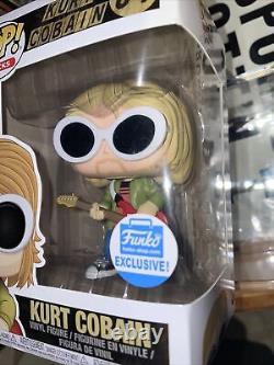 Funko Pop'Rocks' KURT COBAIN SUNGLASSES Figure #64 Funko Exclusive AUTHENTIC