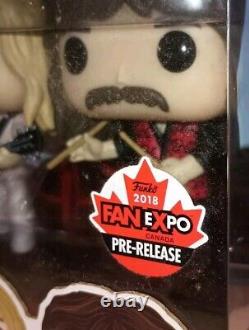 Funko Pop Rocks RUSH Lee Lifeson Peart CANADIAN FAN EXPO 2018 PRE RELEASE