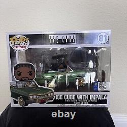 Funko Pop Rocks Ride Ice Cube with Impala Figure Brand New