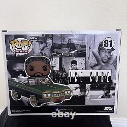 Funko Pop Rocks Ride Ice Cube with Impala Figure Brand New