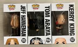 Funko Pop Rocks Slayer Band Set of 3 Jeff Hanneman Tom Araya Kerry King