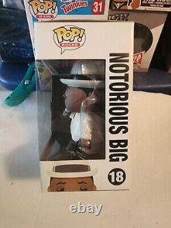 Funko Pop! Rocks The Notorious B. I. G. Notorious BIG 18 Vinyl Rare Authentic