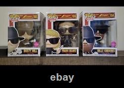 Funko Pop! Rocks ZZTop Set Billy-Frank-Dusty With Pop! Protectors