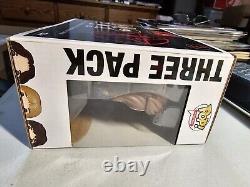 Funko Pop Rush 3 Pack Geddy Lee / Alex Lifeson / Neil Peart Vaulted HTF NICE