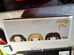 Funko Pop Rush 3 Pack Geddy Lee / Alex Lifeson / Neil Peart Vaulted HTF NICE