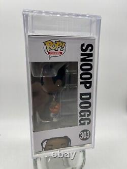 Funko Pop! Snoop Dogg Purple Lakers Jersey 303 Exclusive 15k PCS Graded PSA 9