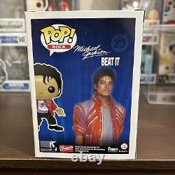 Funko Pop Vinyl Figure Michael Jackson (Beat It) #23 NOT MINT with Pop armor