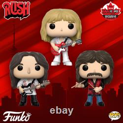 Funko Pop Vinyl RUSH Triple 3 Pack (Sealed and Brand New) (Sold Out Years Ago)