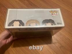 Funko Pop rocks RUSH Figure 3-pack PREOWNED- Never Opened IN PROTECTIVE SLEEVE