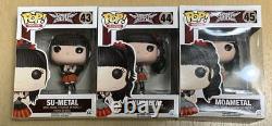 Funko Su-Metal, Yuimetal & Moametal BABYMETAL POP! ROCKS 3PC Set From Japan