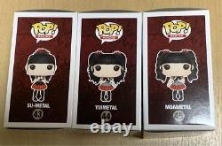 Funko Su-Metal, Yuimetal & Moametal BABYMETAL POP! ROCKS 3PC Set From Japan