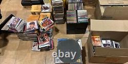 GREAT CONDITION CD LOT- Over 700 ++ CDs for 1800 WHOLESALE less Prices