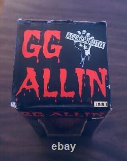 Gg Allin 8 1362/2000 Limited Edition Aggronautix Throbblehead Punk Rock Bobble