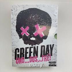 Green Day 3 CD + DVD Box Set Uno Dos Tre. Brand New Sealed