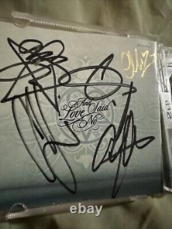 HIM And Love Said No The Greatest Hits 1997-2004 Signed By Whole Band