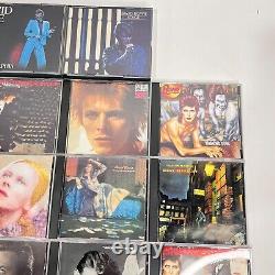 HUGE David Bowie CD Big Collection of 22 Near Mint / VG Discs RYKODISC Columbia