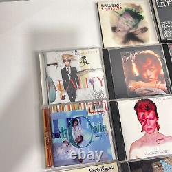 HUGE David Bowie CD Big Collection of 22 Near Mint / VG Discs RYKODISC Columbia