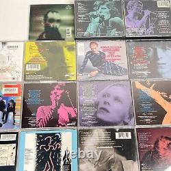 HUGE David Bowie CD Big Collection of 22 Near Mint / VG Discs RYKODISC Columbia