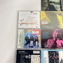 HUGE David Bowie CD Big Collection of 22 Near Mint / VG Discs RYKODISC Columbia