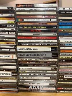 HUGE LOT 104 CDs Nirvana Joplin Zeppelin Marley Hendrix Rolling Stones