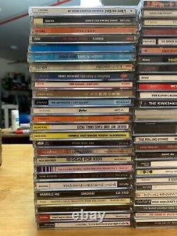 HUGE LOT 104 CDs Nirvana Joplin Zeppelin Marley Hendrix Rolling Stones