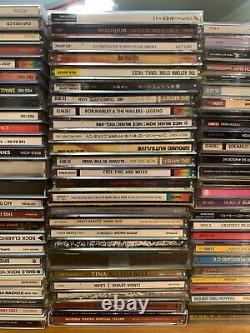 HUGE LOT 104 CDs Nirvana Joplin Zeppelin Marley Hendrix Rolling Stones