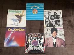 HUGE LOT? 125 VINTGE VINYLS Funk Disco Rock Michael Janet Prince Chic Stevie