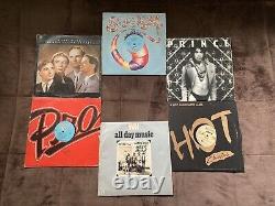 HUGE LOT? 125 VINTGE VINYLS Funk Disco Rock Michael Janet Prince Chic Stevie