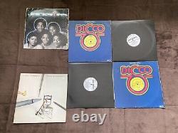 HUGE LOT? 125 VINTGE VINYLS Funk Disco Rock Michael Janet Prince Chic Stevie