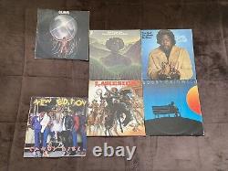 HUGE LOT? 125 VINTGE VINYLS Funk Disco Rock Michael Janet Prince Chic Stevie