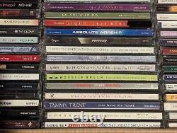 HUGE LOT OF 100 CDS Christian/Religious Pop/Rock CD Collection MANY SEALED