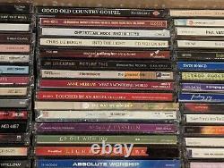 HUGE LOT OF 100 CDS Christian/Religious Pop/Rock CD Collection MANY SEALED