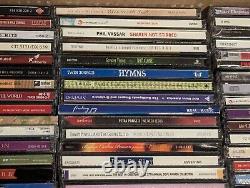 HUGE LOT OF 100 CDS Christian/Religious Pop/Rock CD Collection MANY SEALED