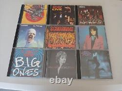 Hair Metal Music CD Lot 25 Cd's Motley Crue, Ratt, Gun's And Roses And More