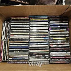 Huge CD Collection LOT Texas Baby Boomer All Genres 500 CDs Complete List LOOK