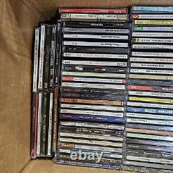 Huge CD Collection LOT Texas Baby Boomer All Genres 500 CDs Complete List LOOK