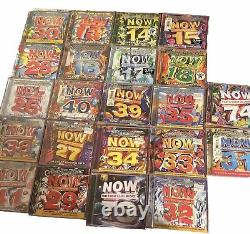 Huge Lot of NOW That's What I Call Music! Set of 22 CDs Most SEALED 90s Y2K