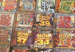 Huge Lot of NOW That's What I Call Music! Set of 22 CDs Most SEALED 90s Y2K